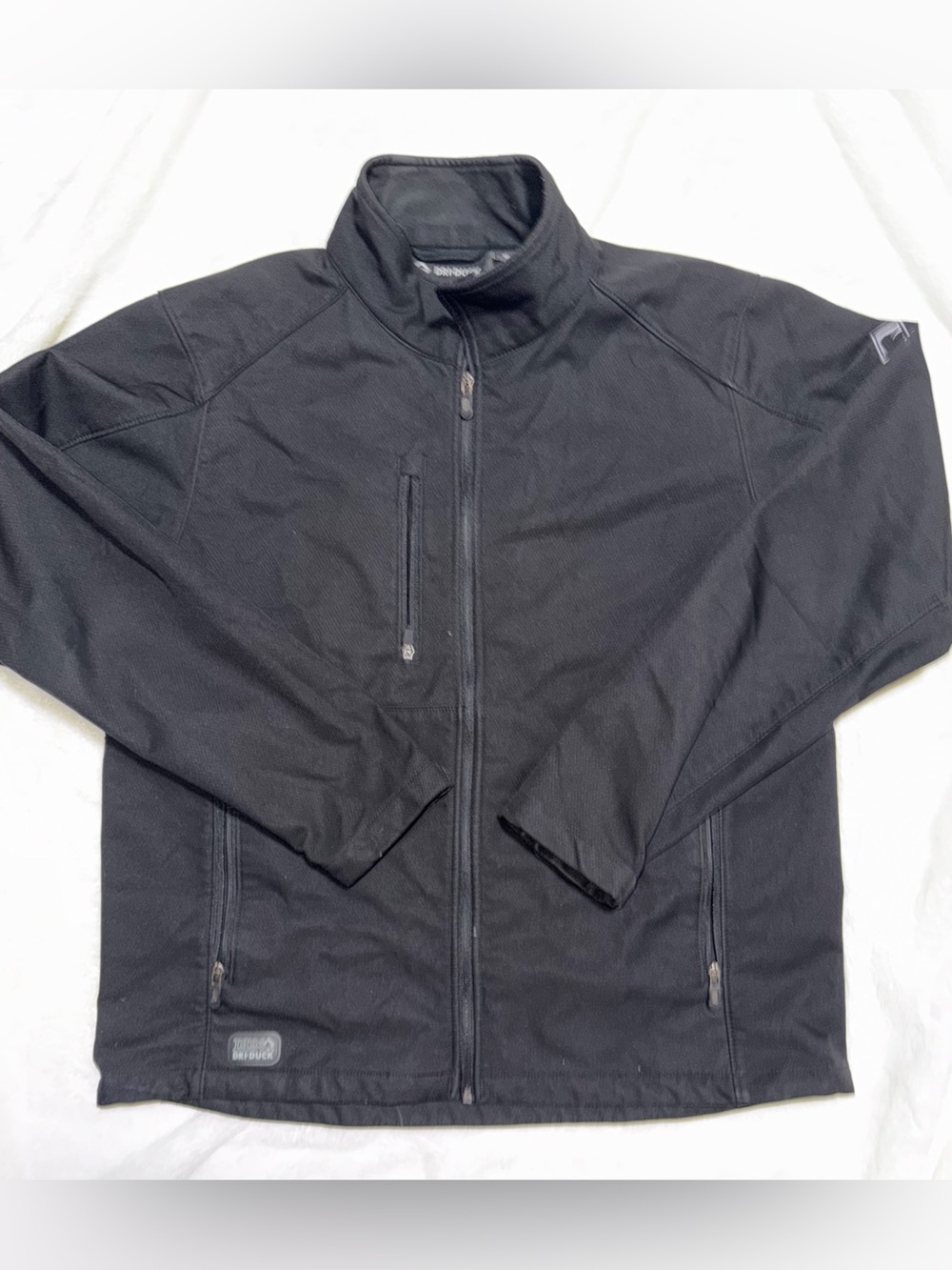DRI DUCK Men’s Acceleration Softshell Jacket-Black-Size XL